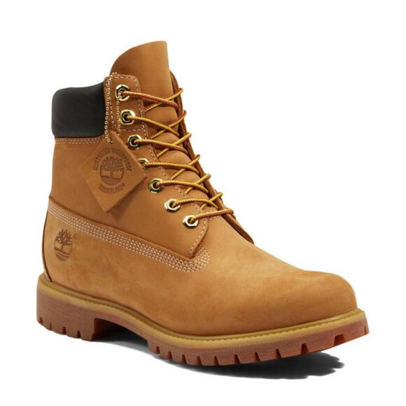 NEW TIMBERLAND Men\'s Premium 6-Inch Waterproof Boot - Wheat Nubuck Size 12 main image 4